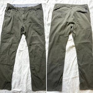 Kavu 38/32 Base Camp Moleskin Pant olive green Huckberry